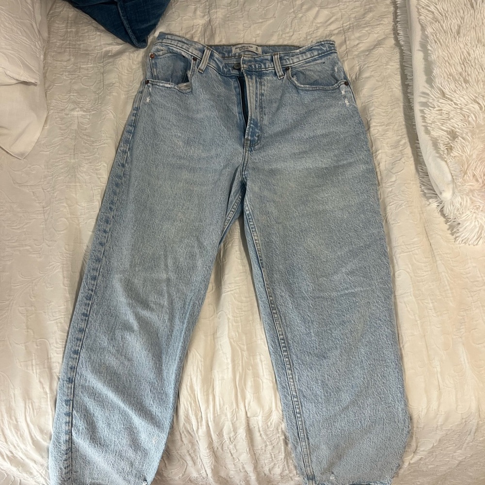 Abercrombie curve love jeans size 10.
